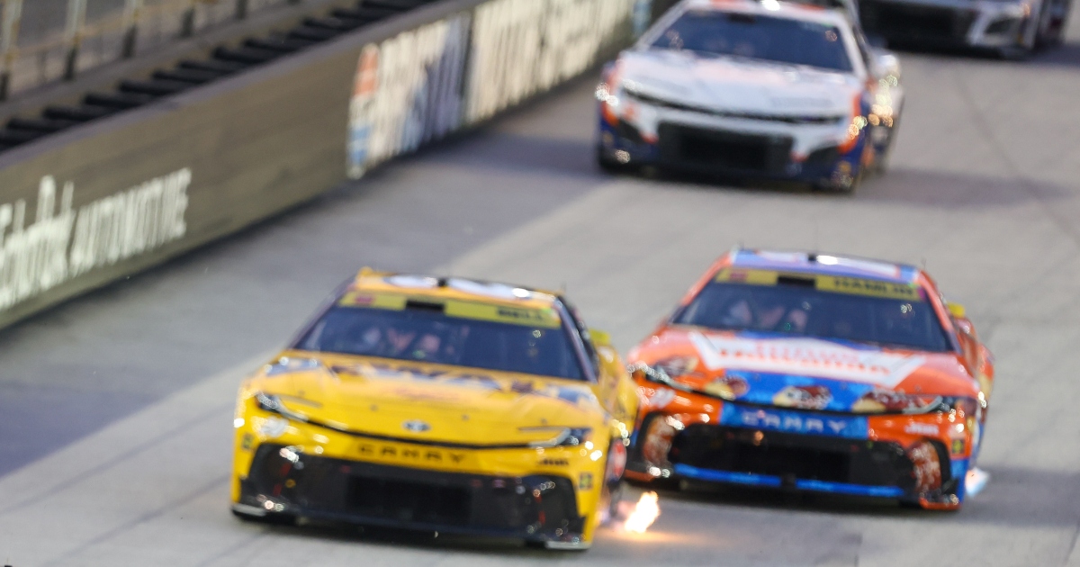 Christopher Bell prevails in Bristol Night Race tire battle, advances in NASCAR Playoffs