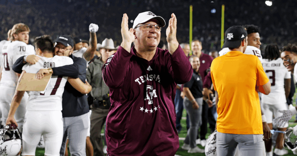 mike elko texas A&M notre dame