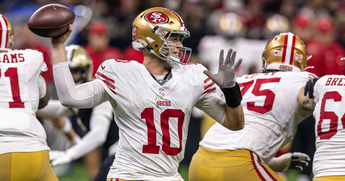 Tide in the NFL: Mac Jones leads 49ers to win in first start for San Francisco