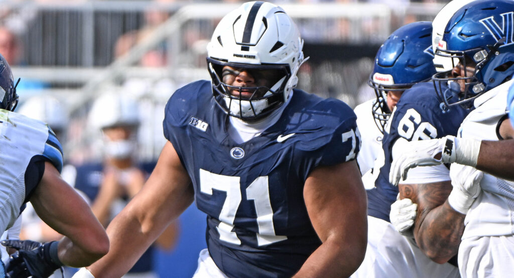 Penn State offensive lineman Vega Ioane