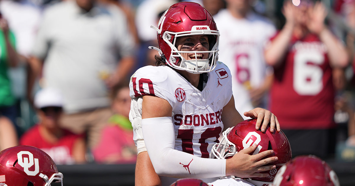 Booger McFarland reacts to John Mateer’s hot start at Oklahoma, Heisman Trophy buzz