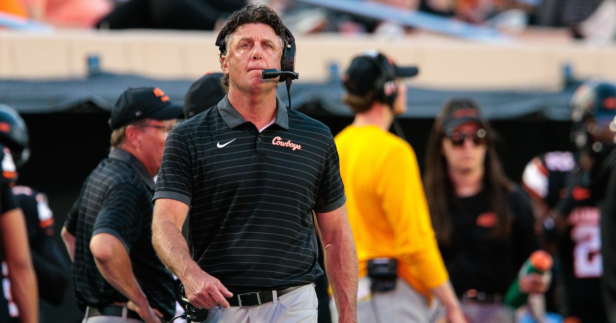 Mike Gundy is a man. He’s 58. Is it time to come after him?