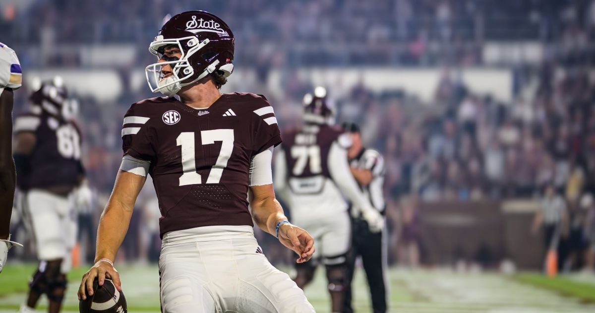 Mississippi State QB Luke Kromenhoek plans to enter NCAA Transfer Portal
