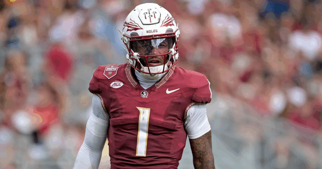Florida State coach Mike Norvell provided an update on the ankle injury to quarterback Tommy Castellanos after a win against Kent State.