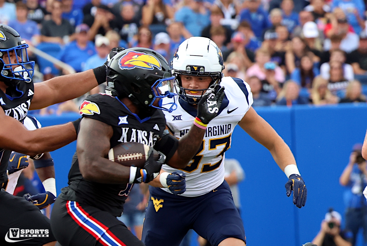 West Virginia football PFF returning grades and snaps