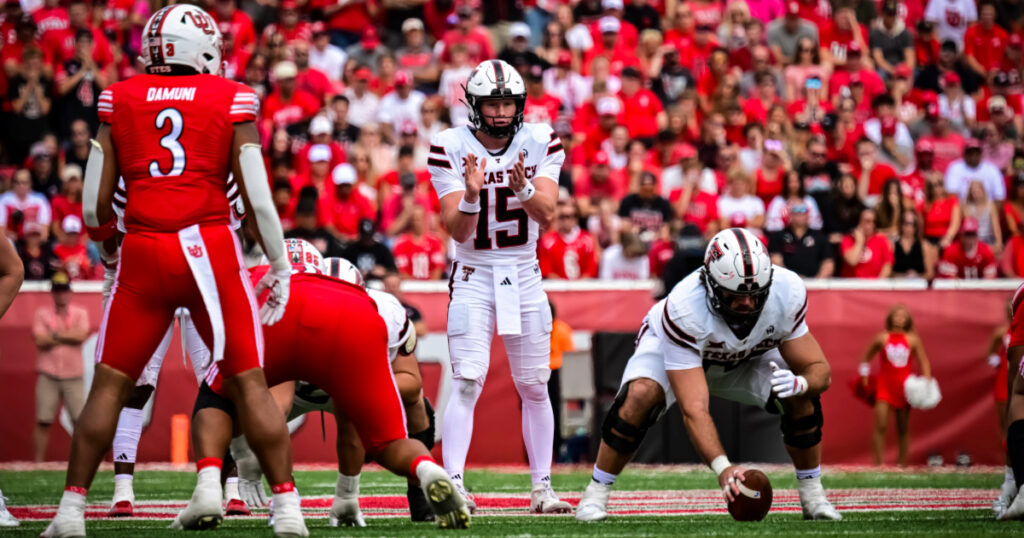 Texas Tech's PFF grades were highlighted by QB Will Hammond's monster day in the 34-10 win against the Utes