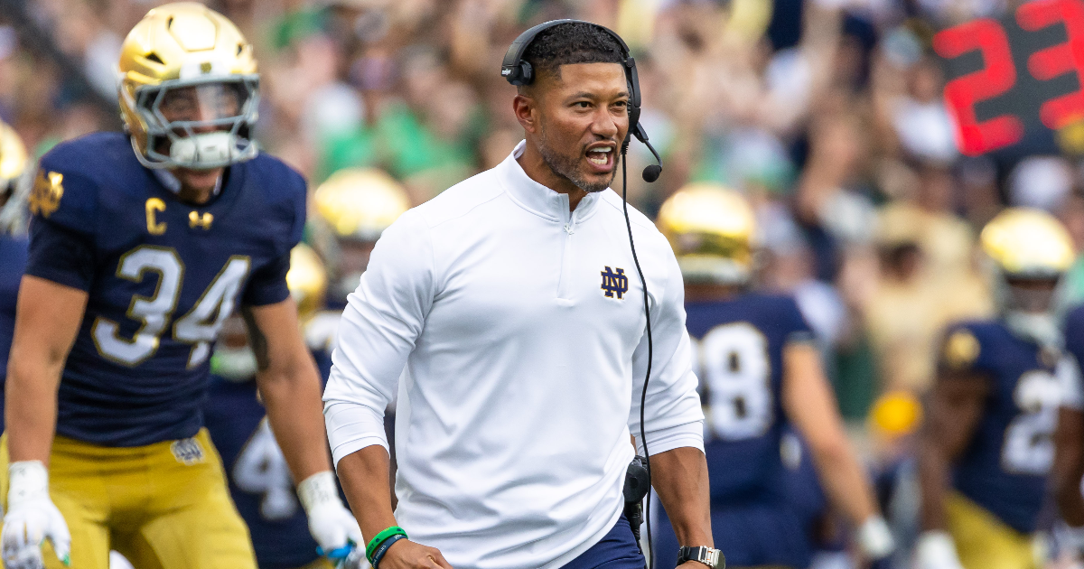 Decoding the duality of Marcus Freeman's commitment to Notre Dame