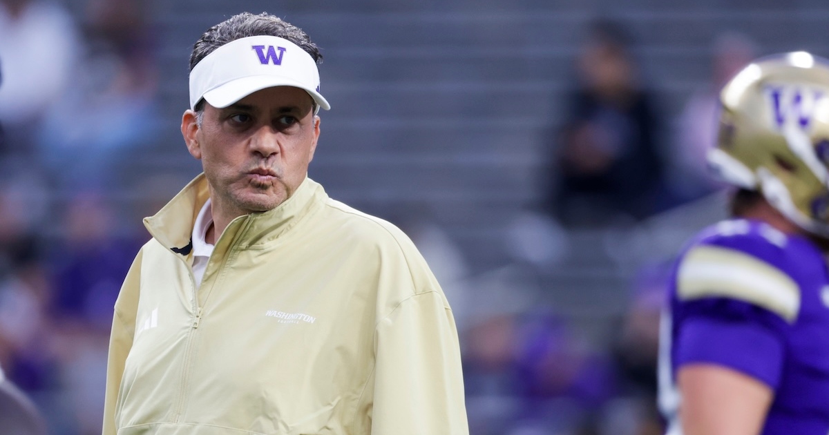 Jedd Fisch claims Washington has the ability to have the loudest stadium in college football