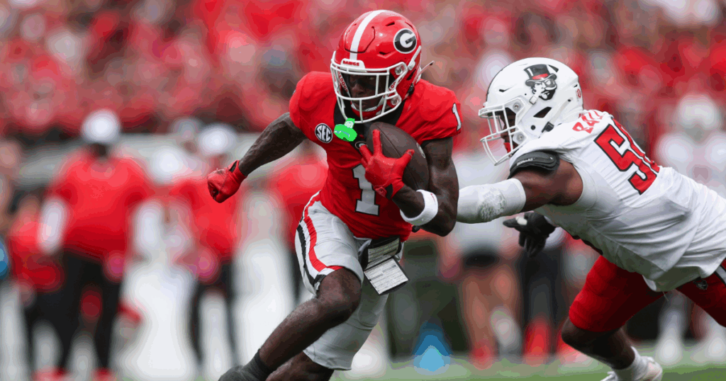 Georgia WR Zachariah Branch