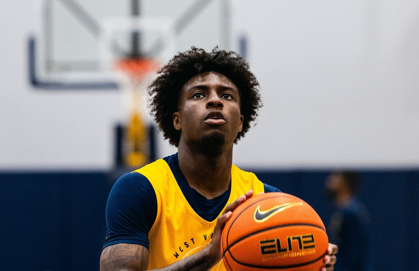 Honor Huff challenges himself at West Virginia