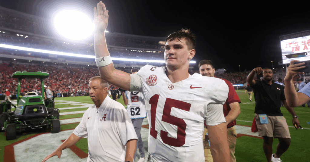 Alabama QB Ty Simpson