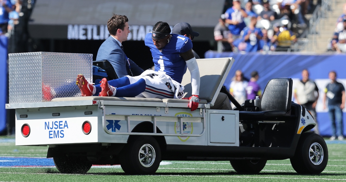 Malik Nabers injury update: Giants WR feared diagnosis revealed after concerning exit vs. Chargers