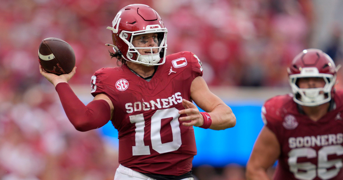 John Mateer injury update: Oklahoma vs. Texas Thursday availability report revealed