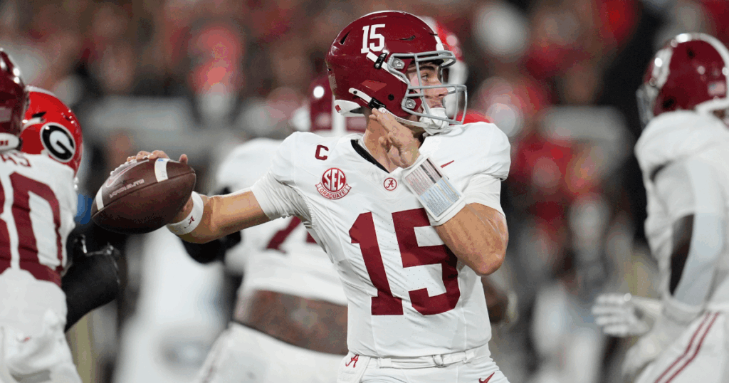 Alabama QB Ty Simpson