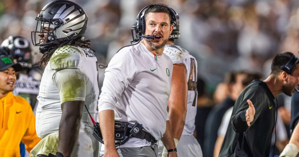 Oregon Coach Dan Lanning