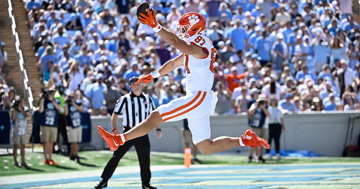 UNC Football Thrashed By Clemson in ACC Opener
