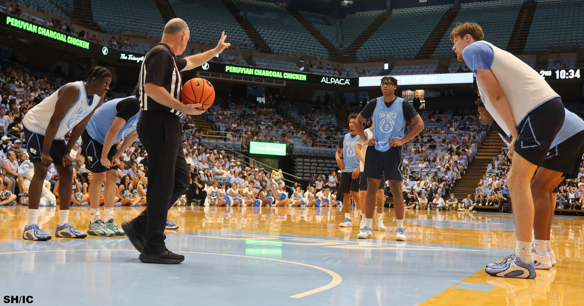 New Faces Lead Scoring at UNC Basketball's Blue-White Scrimmage