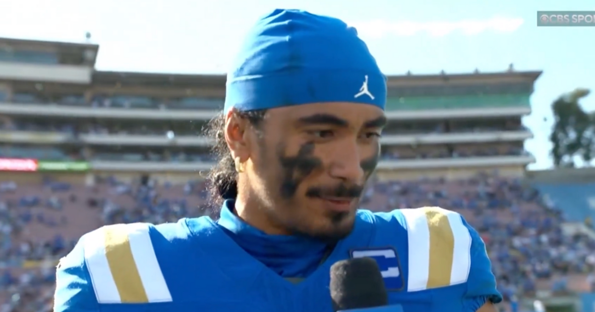 Nico Iamaleava describes the emotions of his massive first win at UCLA