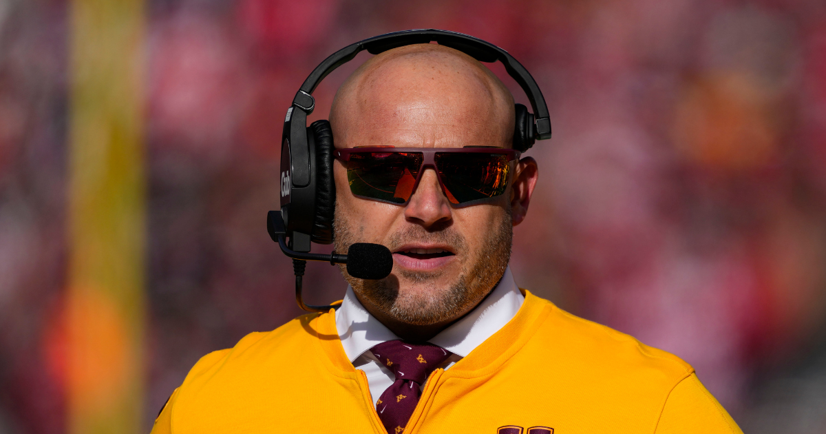 Everything P.J. Fleck said following Minnesota's 42-3 loss to No.1 Ohio State