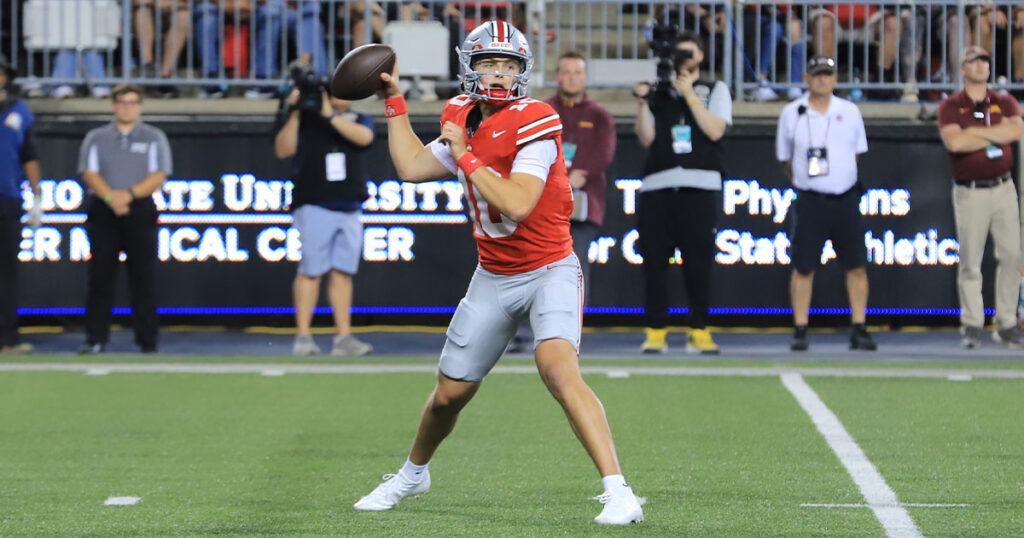 Julian Sayin-Ohio State-Ohio State football-Buckeyes