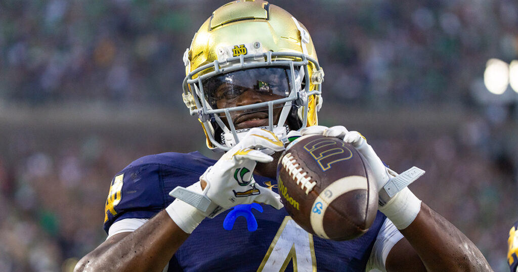 Notre Dame RB Jeremiyah Love