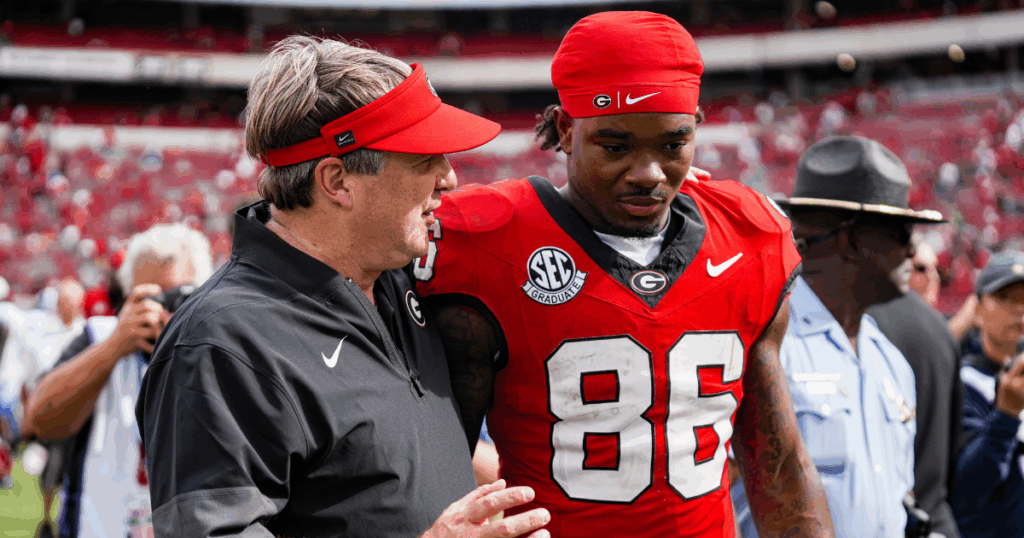 Georgia head coach Kirby Smart