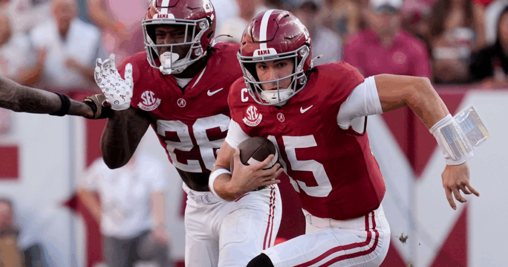 Alabama QB Ty Simpson