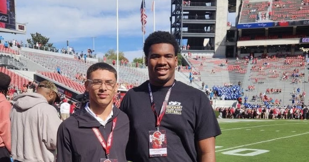 Jaiden Thompson feels at home in Athens during gameday visit