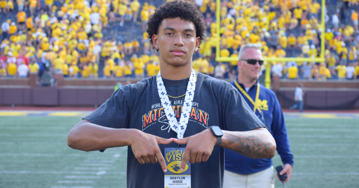 Rivals300 LB Braylon Hodge sets decision timeline after Michigan official visit