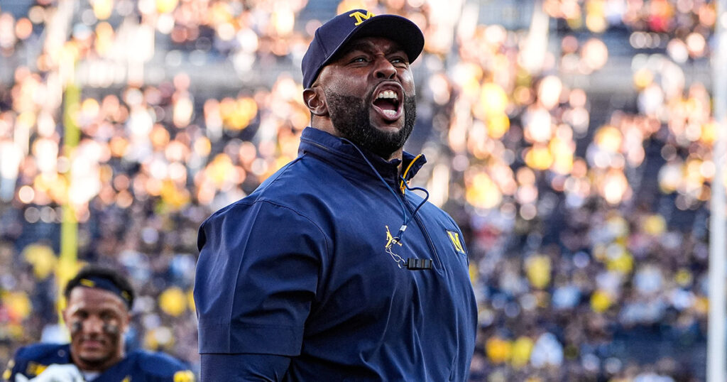 Michigan HC Sherrone Moore