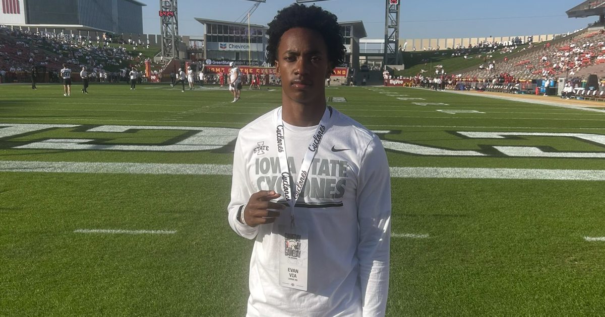 Iowa State re-engages 2027 DB Evan Via after coaching change