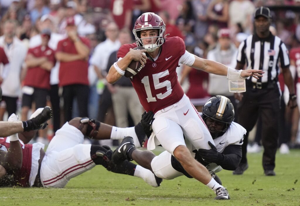 NCAA Football: Vanderbilt at Alabama