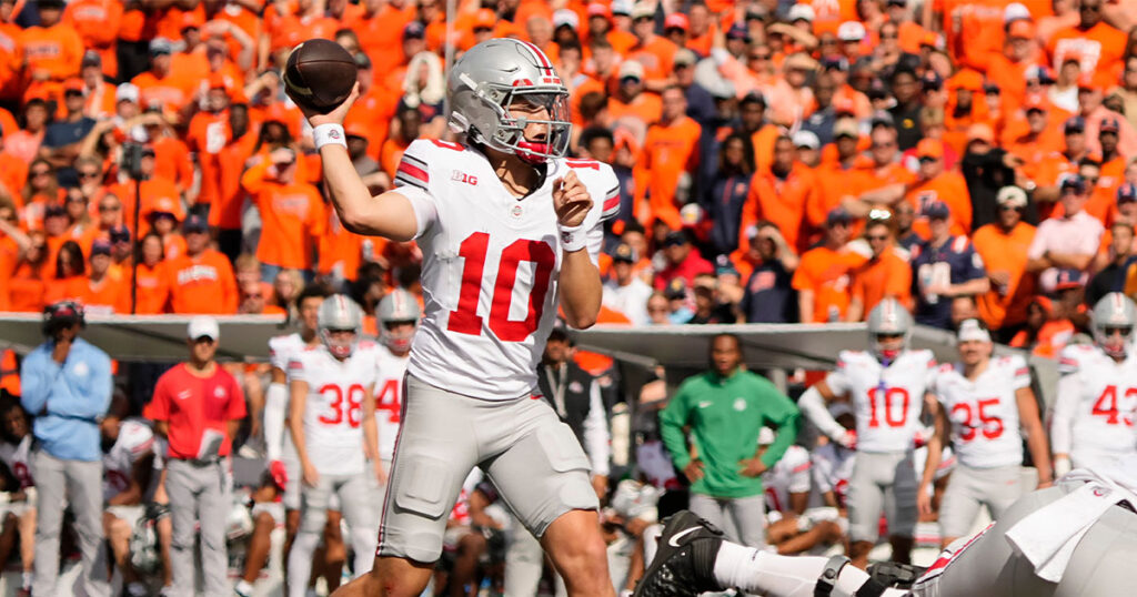 Julian Sayin-Ohio State-Ohio State football-buckeyes