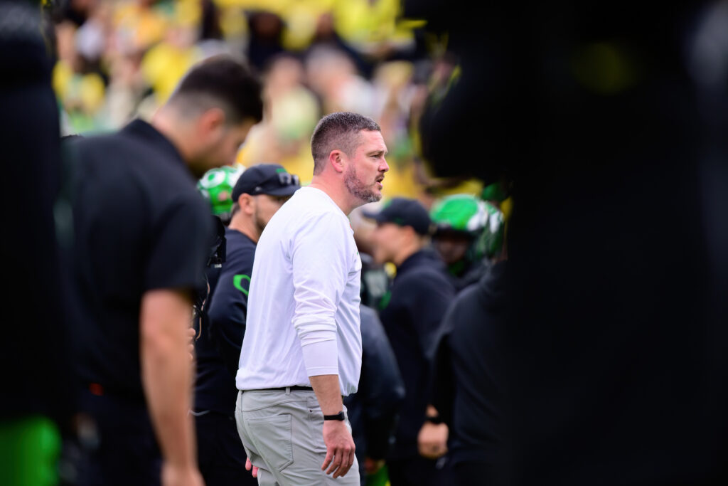 Oregon Head Coach Dan Lanning