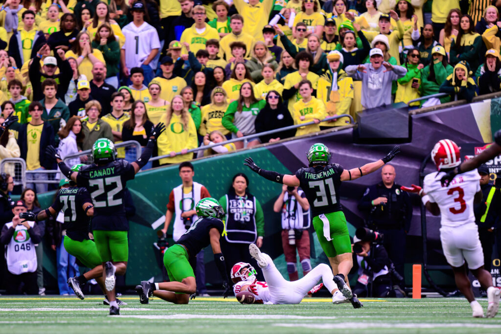 Oregon CB Brandon Finney Jr.