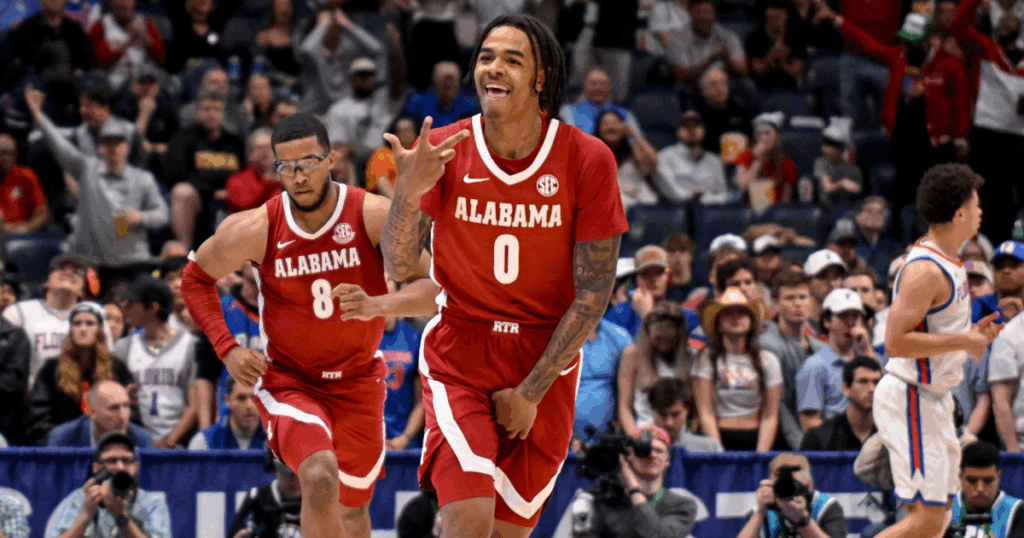 Alabama guard Labaron Philon vs. Florida (Steve Roberts / Imagn Images)