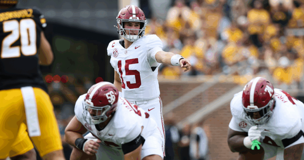 Alabama QB Ty Simpson