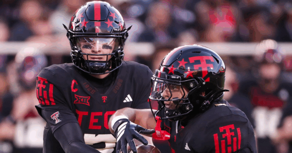 Texas Tech QB Behren Morton, RB Cameron Dickey