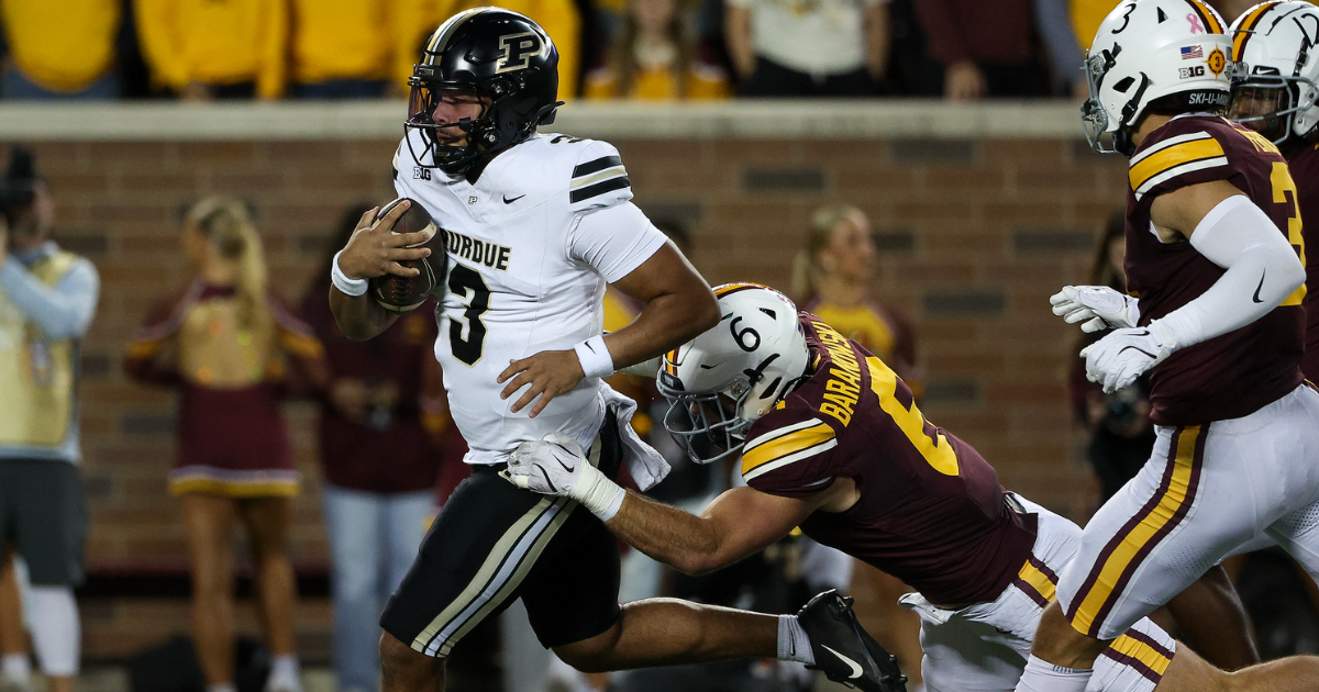 Purdue Notebook: No. 2 QB Malachi Singleton always on call for change ...