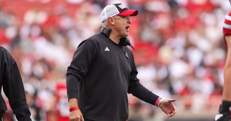 Texas Tech head coach Joey McGuire