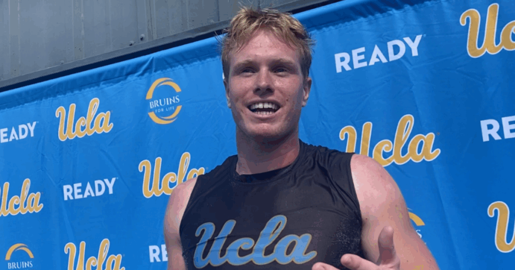 UCLA tight end Hudson Habermehel