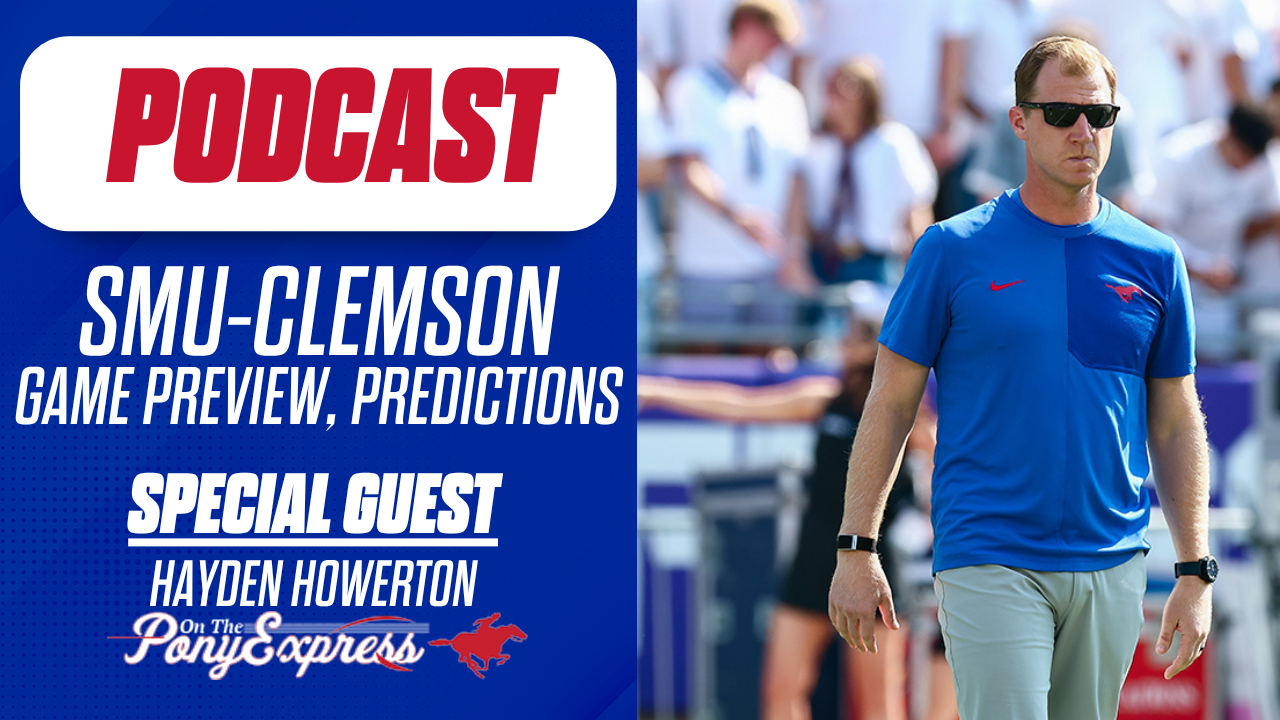 Podcast: SMU at Clemson game preview, predictions