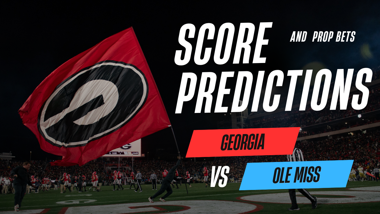 Georgia vs. Ole Miss score predictions and prop bets