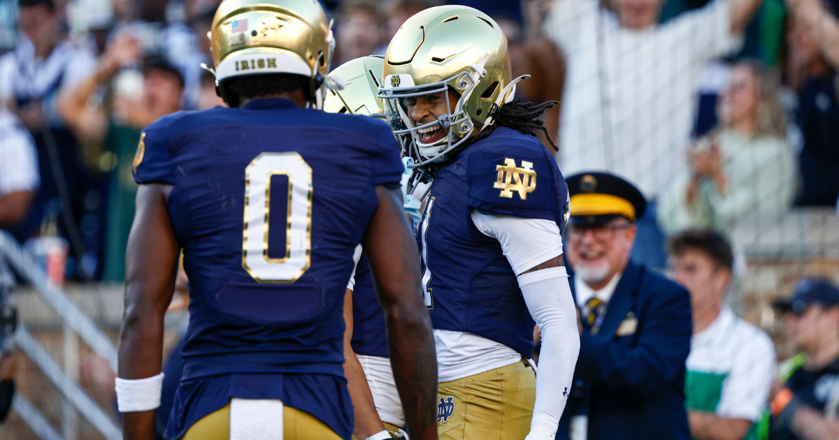 'Game-changing speed': Why KK Smith is ready to help Notre Dame offense