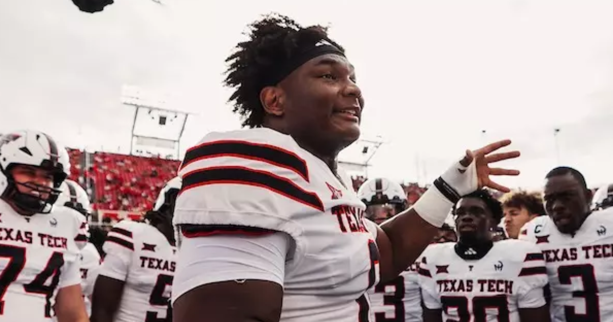 Texas Tech DT reportedly will miss remainder of season