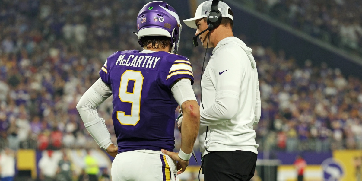 Vikings announce starting QB for Eagles game
