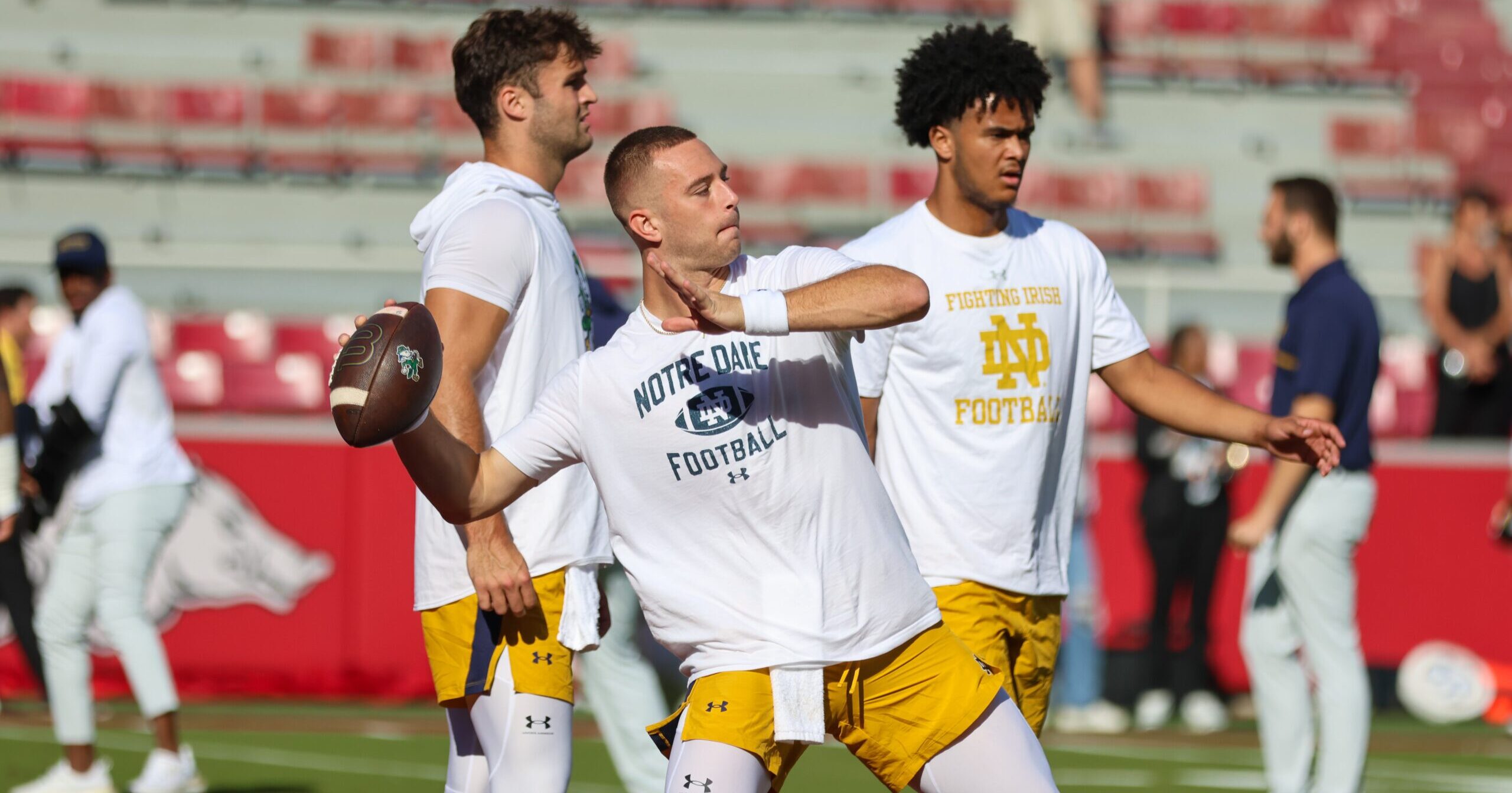 Ian Book and CJ Carr connection shows how Notre Dame’s past is fueling its future