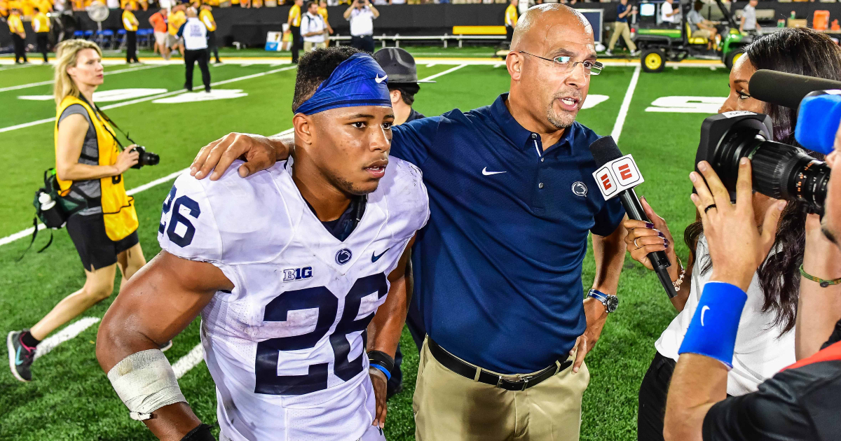 Saquon Barkley reacts to Penn State firing James Franklin: ‘That’s the guy that gave me my shot’