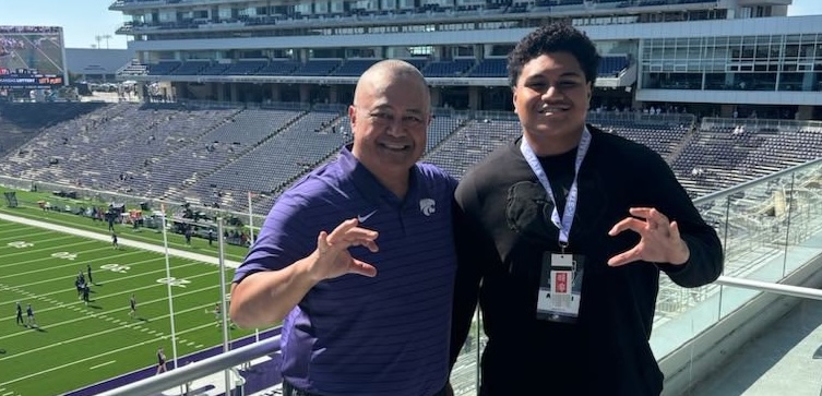 Big 12 program makes major move for 2027 DL Anitoni Tahi