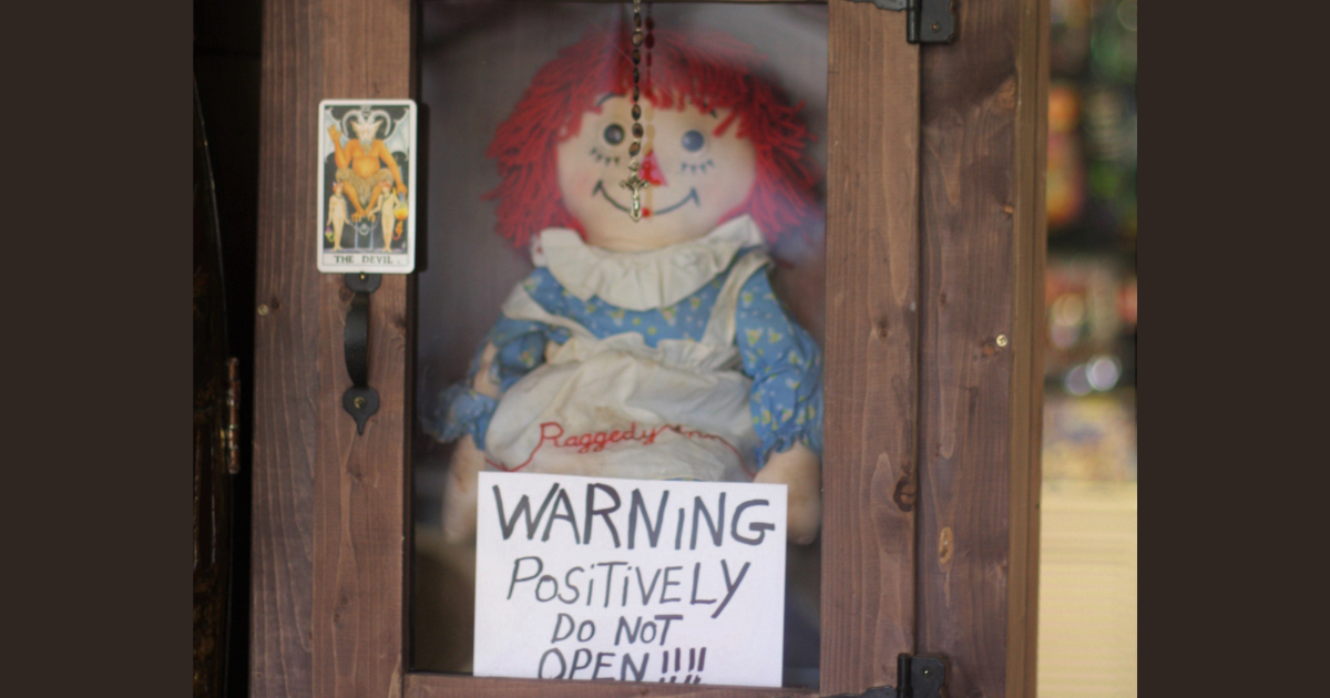 Get the Annabelle doll out of Lexington now before things get worse